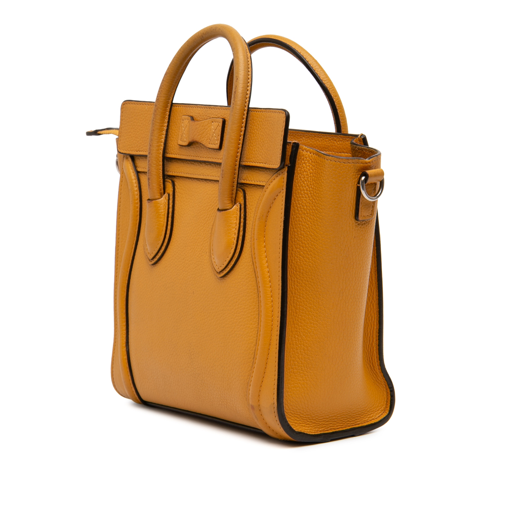 Pre-Loved Celine Nano Leather Luggage Tote - Picture 2 of 12